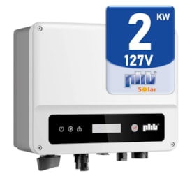 Inversor Solar Monofásico 2kW 127V 1MPPT PHB - PHB2000 XS