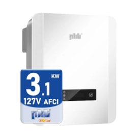 Inversor Solar Monofásico 3.1kW 127V 2MPPT PHB - PHB3100D WS