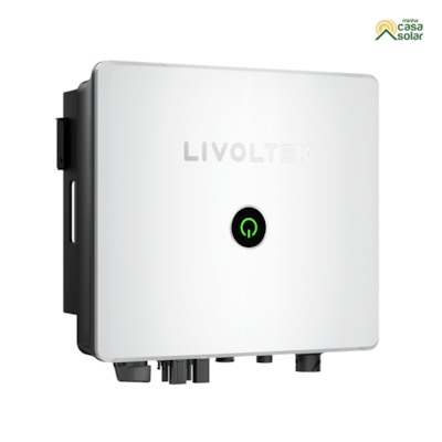 Segunda imagem do produto Inversor Solar Monofásico 5kW 220V 2MPPT Livoltek - GT1-5KD2