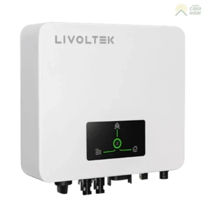 Segunda imagem do produto Inversor Solar Monofásico 5kW 220V Livoltek - GTI 5,0K D1 - Outlet