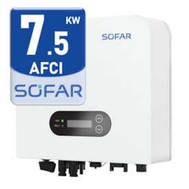 Inversor Solar Monofásico 7,5kW 220V 1MPPT Com WiFi e AFCI Sofar - 7,5KTLM G3