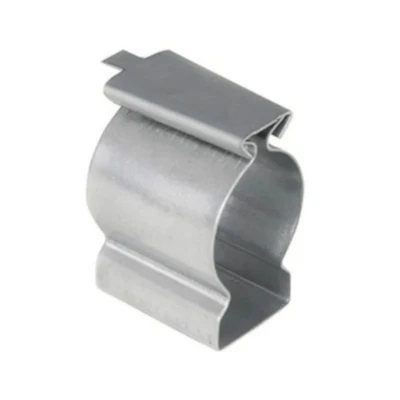 Segunda imagem do produto Kit 10 Unidades Abraçadeira Galvanizada Tipo Cunha 1