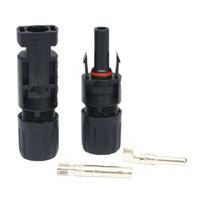 Segunda imagem do produto Kit 100 Pares Conector para Painel Solar com Terminais - Suyeego