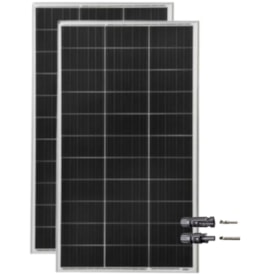 Kit 2 Placas 160W Monocristalino com Conector
                                            