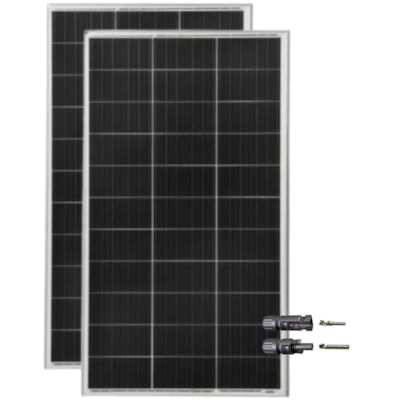 Kit 2 Placas 160W Monocristalino com Conector