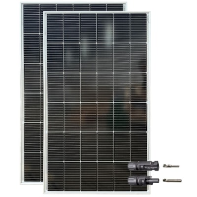 Kit 2 Placas 160W Monocristalino com Conector - ZJNAC-160MS