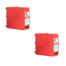 Kit 2 Unidades Refil Plugue p/ Protetor De Surto DPS CA 275V 45kA Clamper