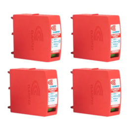 Kit 4 Unidades Refil Plugue p/ Protetor De Surto DPS CA 275V 45kA Clamper