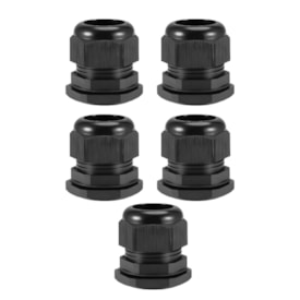 Kit 5 Prensa Cabo Nylon 1