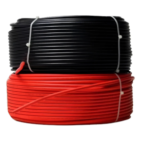 Kit 50 Metros Cabos Vermelho e Preto Ligação Placas Solares 6mm
                                            