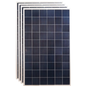Kit 8 unidades de Painel Solar 340W Policristalino Half-Cell ZnShine