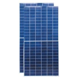 Kit 8 unidades de Painel Solar 340W Policristalino Half-Cell ZnShine