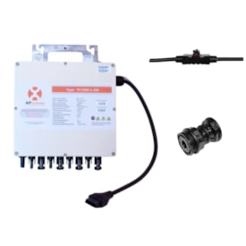 Kit APsystems YC1000 Trifásico 1kW + Cabo Tronco + End Cap
                                            
                                            