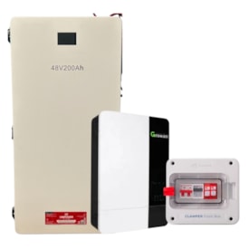 Kit Backup com Bateria Solar de Lítio 200Ah Unipower