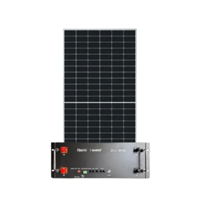 Kit Bateria de Lítio 100Ah 48V Austa e Painel de 585W