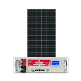 Kit Bateria de Lítio 100Ah 48V Unipower UPLFP48 3U EN com 1 Placa de 585W