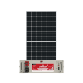 Kit Bateria de Lítio 100Ah 48V Unipower UPLFP48 com 1 Placa de 585W