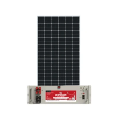 Kit Bateria de Lítio 100Ah 48V Unipower UPLFP48 com 1 Placa de 585W