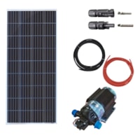 Kit Bomba Solar 12V Shurflo 8000 STD - até 42m ou 2.450 L/dia Kit Bomba Solar 12V Shurflo 8000 STD - até 42m ou 2.450 L/dia