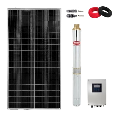 Kit Bomba Solar 340w Ebara Écaros 44V 30MCA 3BPS CE/8