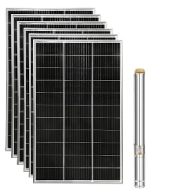 Kit Bomba Solar Lepono 750W 98MCA 3200L/h