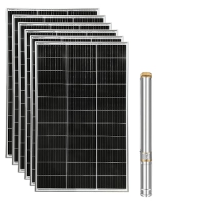 Kit Bomba Solar Lepono 750W 98MCA 3200L/h