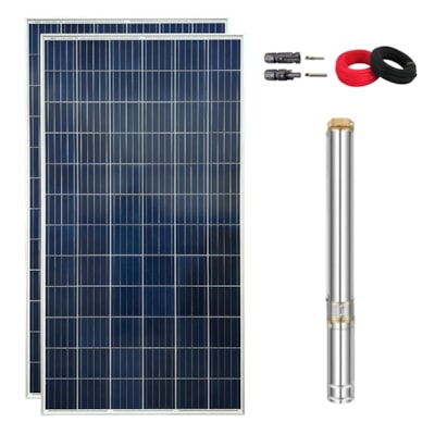 Kit Bombeamento Solar 2.680W/dia Lepono 580W 65MCA