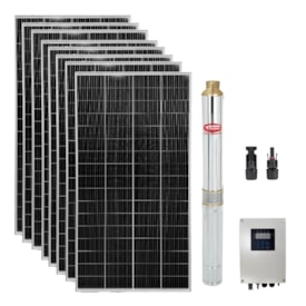 Kit Bombeamento Solar 2200W 280V 226MCA Ebara 3SBPS4-16