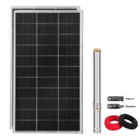 Kit Bombeamento Solar 270W 42MCA 2800L/h Lepono