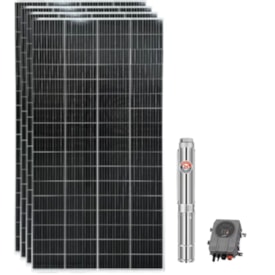 Kit Bombeamento Solar 3800L/H 180MCA Lepono 3LDP3 8 180 110 1500