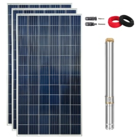Kit Bombeamento Solar 4020W/dia Lepono 750W 98MCa