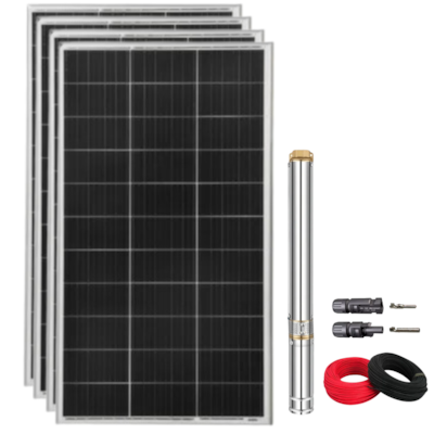 Kit Bombeamento Solar 580W 65MCA 2900L/m Lepono