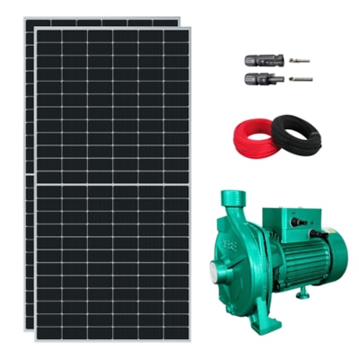 Kit Bombeamento Solar Até 7400l/h 28MCA 620W 76V