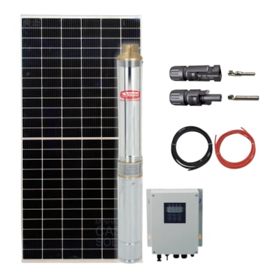 Kit Bombeamento Solar Ebara 270W Painel Solar 465w Resun