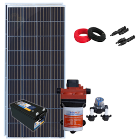 Kit Bombeamento Solar para Cervejaria Seaflo 41MCA com Bateria Moura