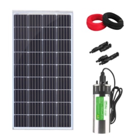 Kit Bombeamento Solar para Poço Bomba Indflo 150 a 390L/hora 24V