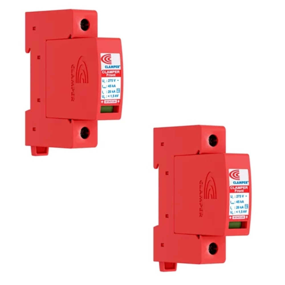 Kit C/ 3 Protetor de Surto Monopolar DPS 275V 45kA Clamper