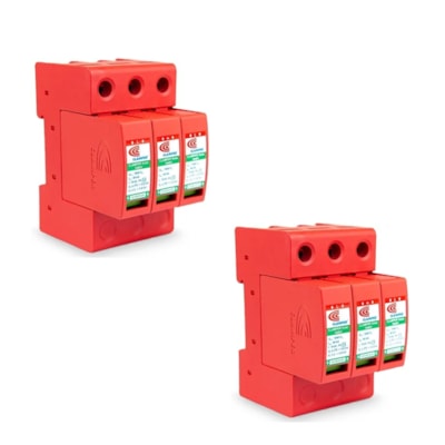 Kit C/ 2 Protetor de Surto Solar DPS 1040V 40kA Clamper