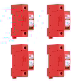 Kit C/ 4 Protetor de Surto Monopolar DPS 275V 45kA Clamper