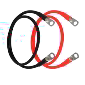 Kit Cabos de Ligação em Paralelo 16mm 1m Vermelhor e Preto