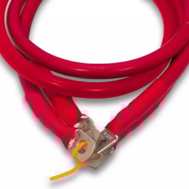 Segunda imagem do produto Kit Cabos de Ligação em Paralelo 16mm 1m Vermelhor e Preto