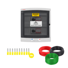Kit Completo Sistema de Proteção e Conexão Solar 1000V 25A Proauto