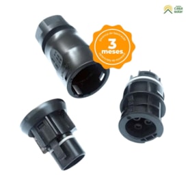Segunda imagem do produto Kit Conector AC e Endcap para Microinversor SUNG3-US - Deye