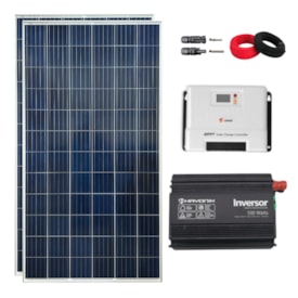 Kit Energia Solar Para Starlink 600Wh 12V/220V