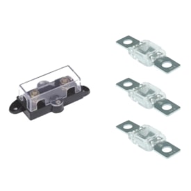 Kit Fusível Mega 150A c/ 3 Unidades + Porta Fusível MEGA CC