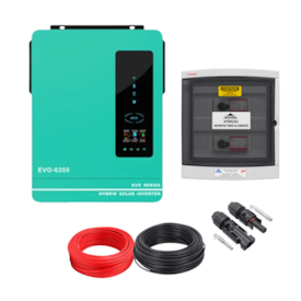 Kit Inversor Anern 6,2kW 48/220V + Sistema de Proteção Solar