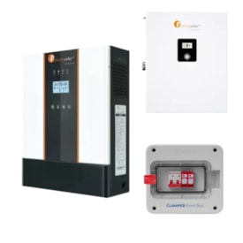 Kit No-Break com Bateria Solar de Lítio 100Ah Felicity 48V/220V