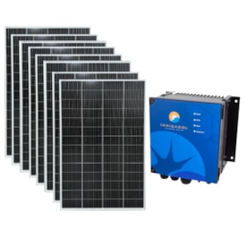 Kit Painel 280W com Drive p/ Bomba CA Trifásica 220V até 6CV