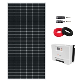 Kit Painel Monocristalino 610W e Controlador 60A 12V/24V/48V
