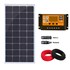 Kit Painel Solar 150w/155w Com Controlador 30A Sun21